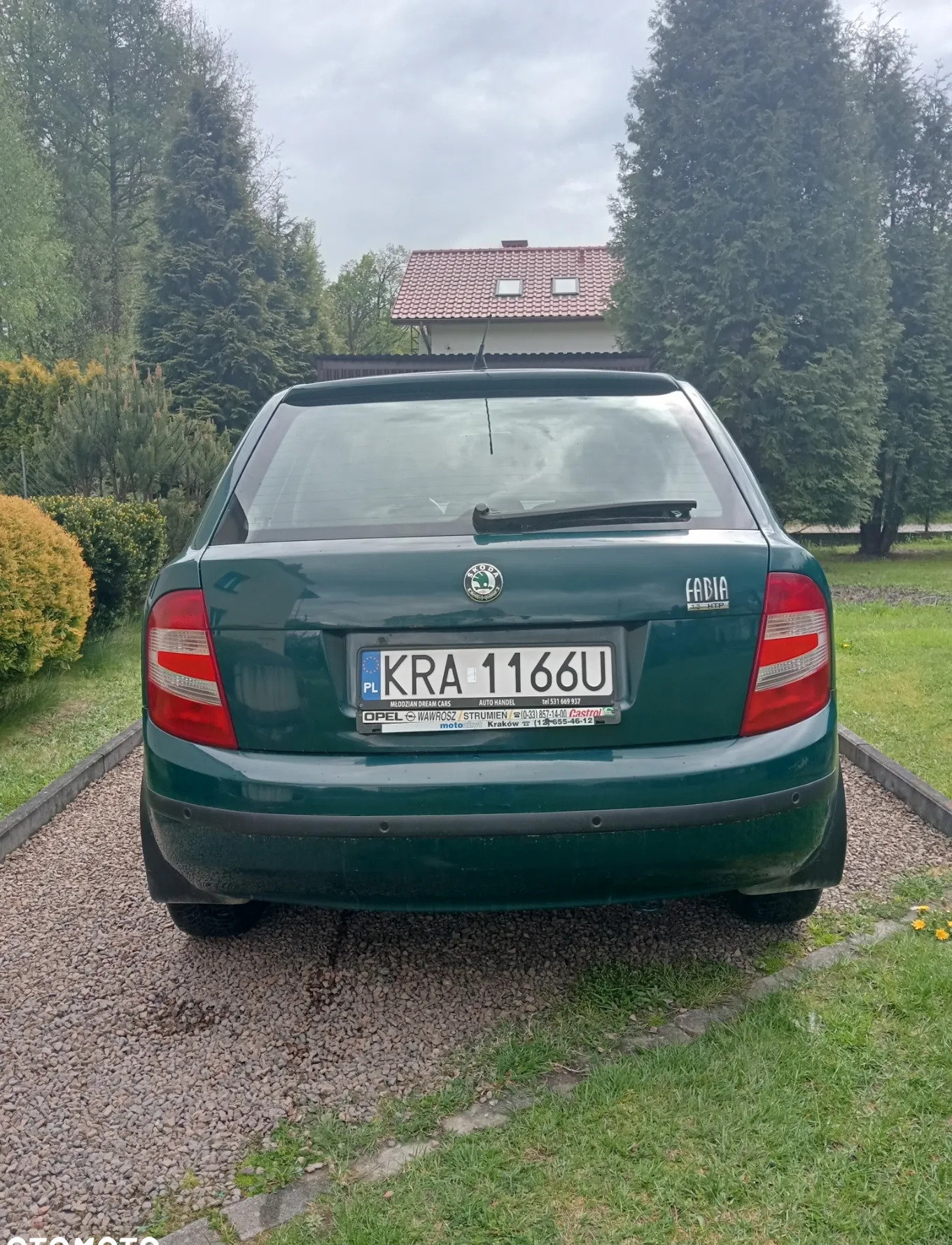 Skoda Fabia cena 6300 przebieg: 149473, rok produkcji 2005 z Radomsko małe 92